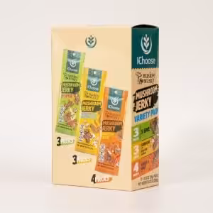 Zonfair's Mushroom Jerky Variety Box (10 packs)