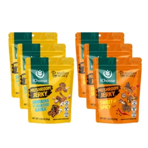 Zonfair Mushroom Jerky Spice & Sweet Duo Pack
