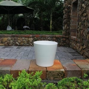 Indoor Planters Without Drainage Holes – Minimalist Decorative Plant Pots for Home Décor (Set of 2)