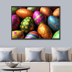 Elegant Seasonal Design Happy Easter Egg