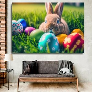 Creative Holiday Artwork Happy Easter Egg