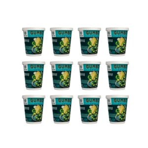 Space Soup – Plant-Based Instant Soup, Box of 12 Cups, Vegan, Ready in Minutes (Box of 12 Cups, Gumbo)